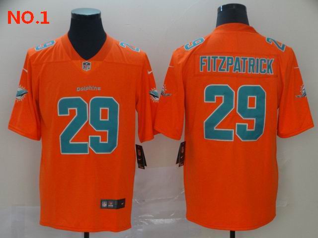 Men's Miami Dolphins #29 Minkah Fitzpatrick Jerseys-16